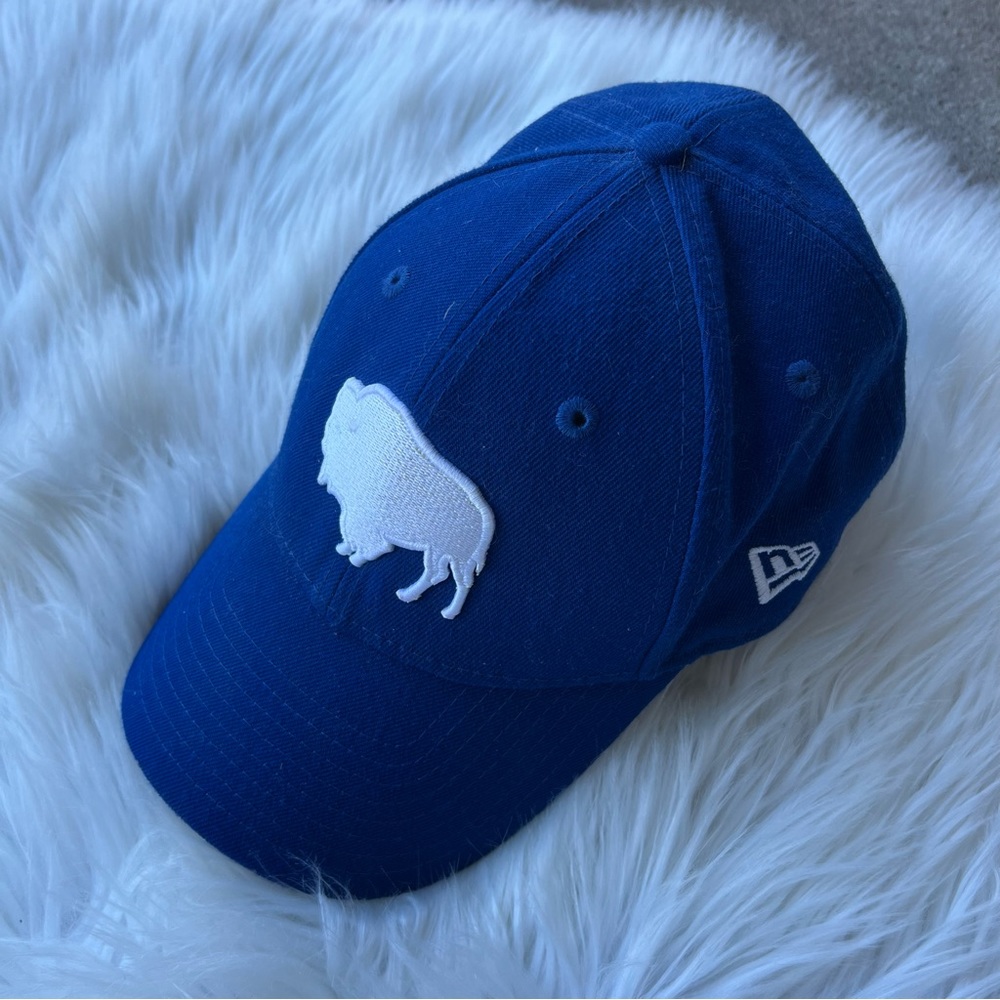 New Era Blue and White Buffalo Baseball Cap
